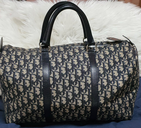 Preloved Christian Dior Oblique Boston Bag BOC0122 080123