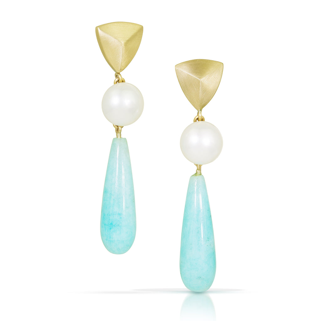 Tahitian Keshi Pearl Stud Earrings – Nikki Lorenz Designs