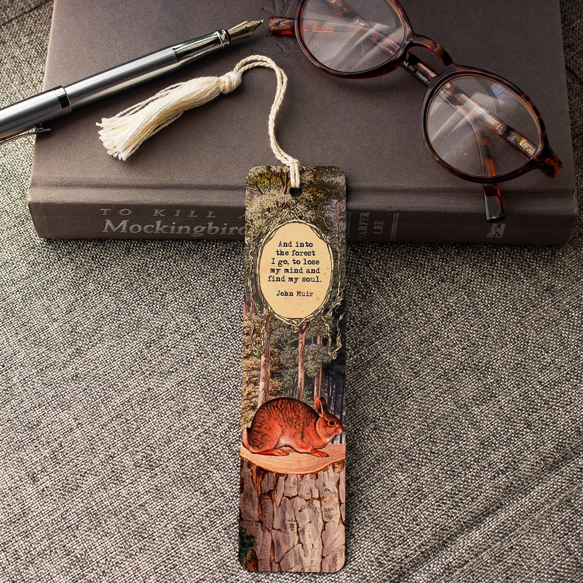 Door That Locks Poetry Bookmark Tassel Bookmark Bookclub Gift