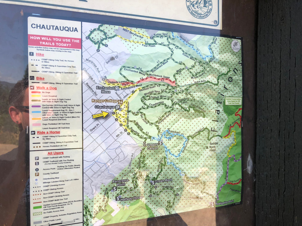 chautauqa park trail map