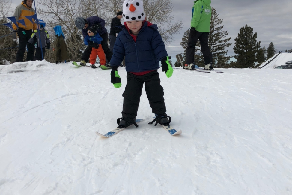Bogus Basin Little Kids Skiing