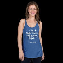 OUAT Fans, All magic comes with a price dearie, once upon a time fans, Women's tank top, best friend gift, Christmas present, early shopping