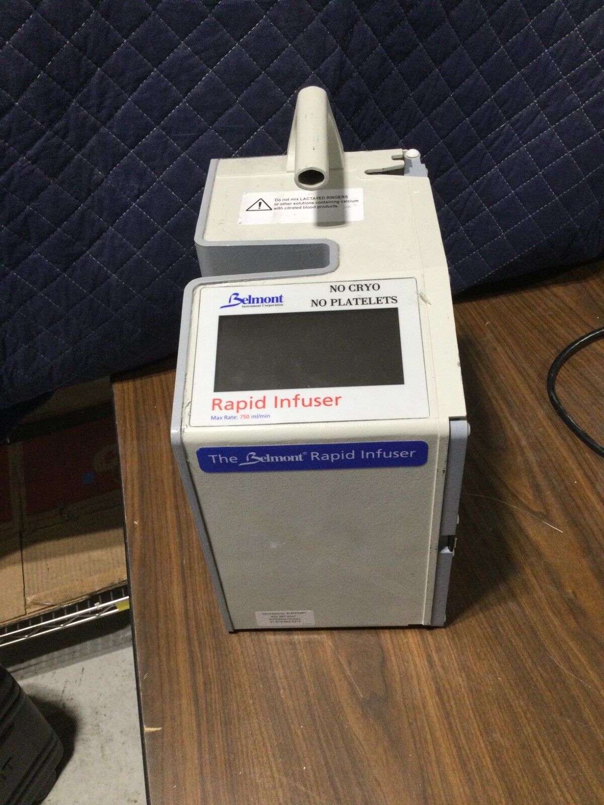 BELMONT RAPID INFUSER FLUID MANAGEMENT SYSTEM