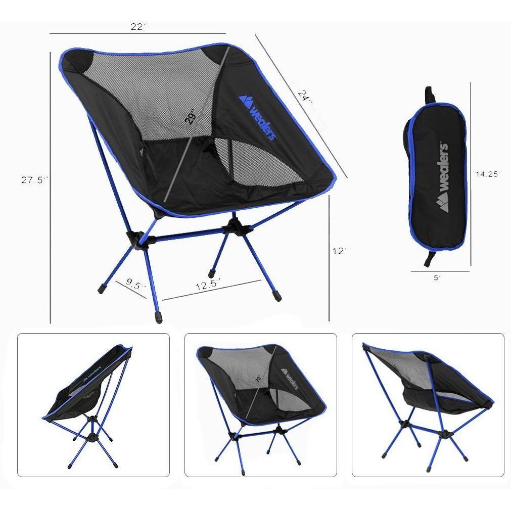 Camping Foldable Chairs with Bag for 