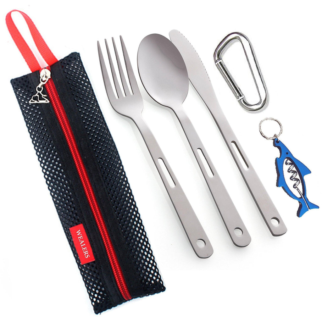 travel camping cutlery set