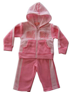 pink jogging set