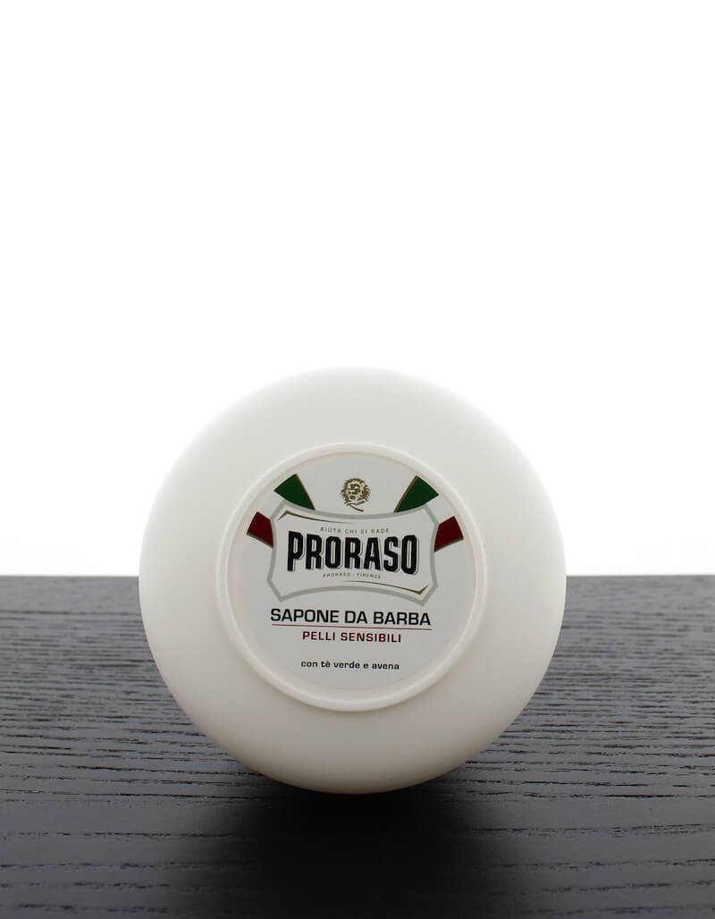 Image of Proraso Shaving Cream Soap, Green Tea & Oat, 150g Tub