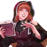 A fantasy persona illustration of Alice Putz, Executive Assistant