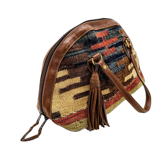 Vintage Burberry Handbag - Black Leather Shoulder Handbag – Harkensback