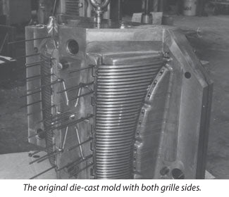 Original Die-Cast Mold 1940 Grille