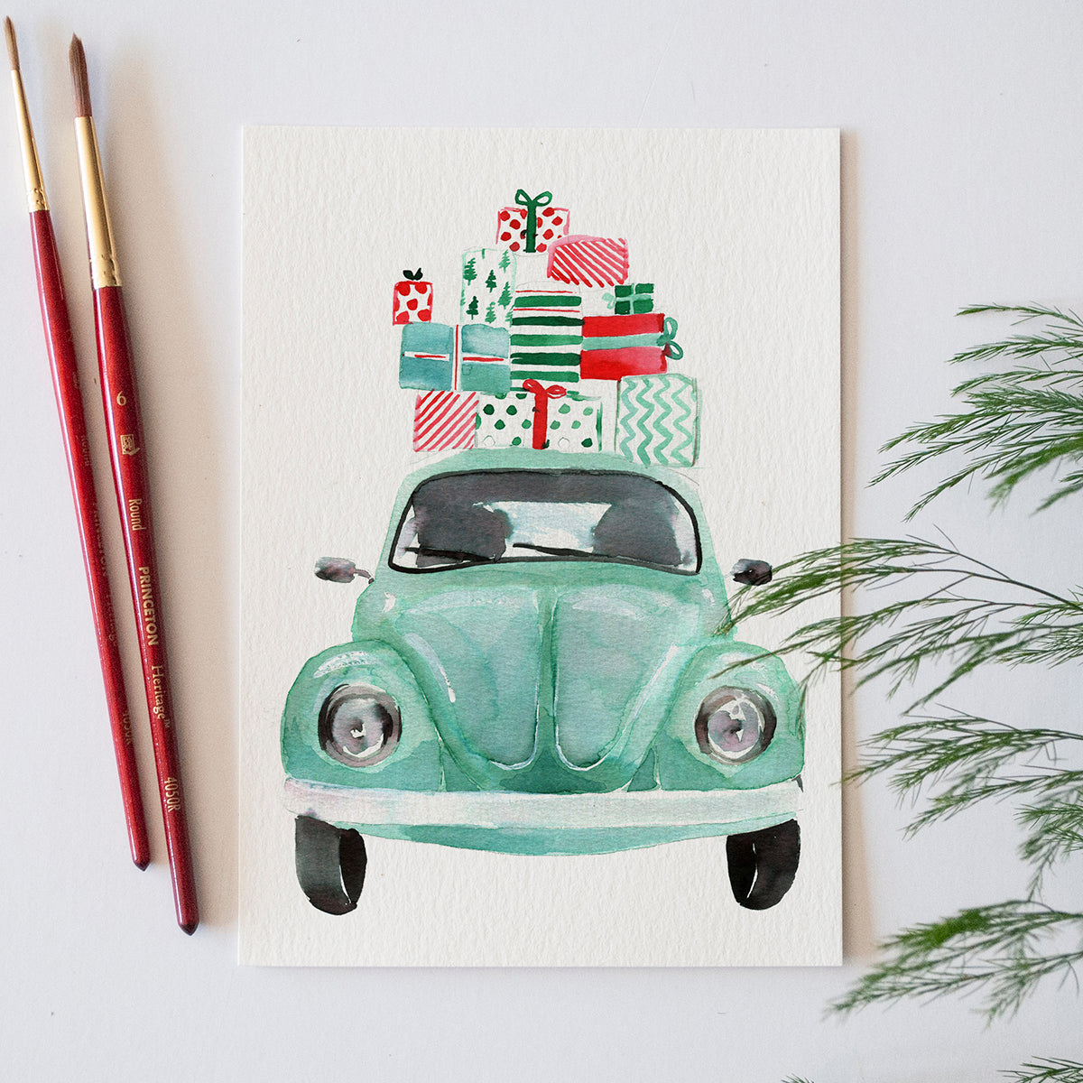 Holiday Bug Watercolor Kit– Let's Make Art