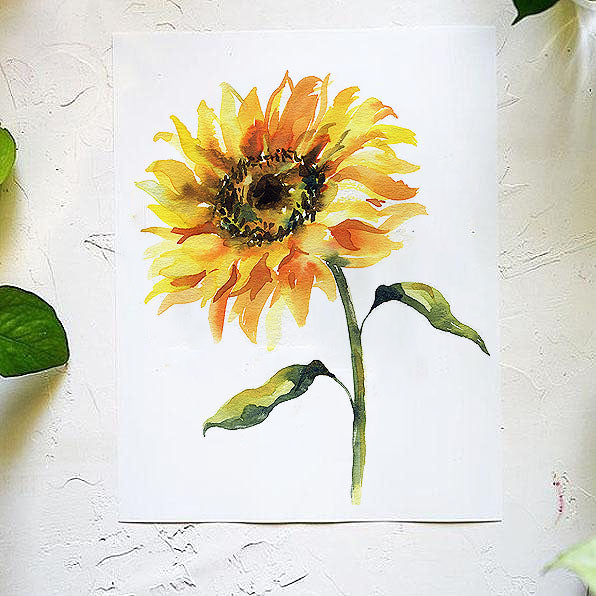 Download Sunflower Watercolor Kit Let S Make Art