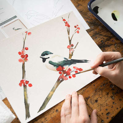 Talking Pansies Watercolor Project Kit– Let's Make Art