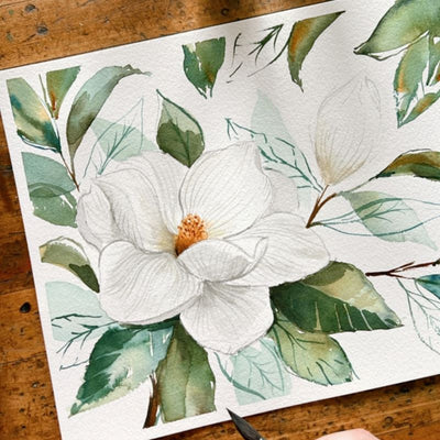 Floral Workbook by Sarah Cray  Learn How To Paint Botanicals 🌸 