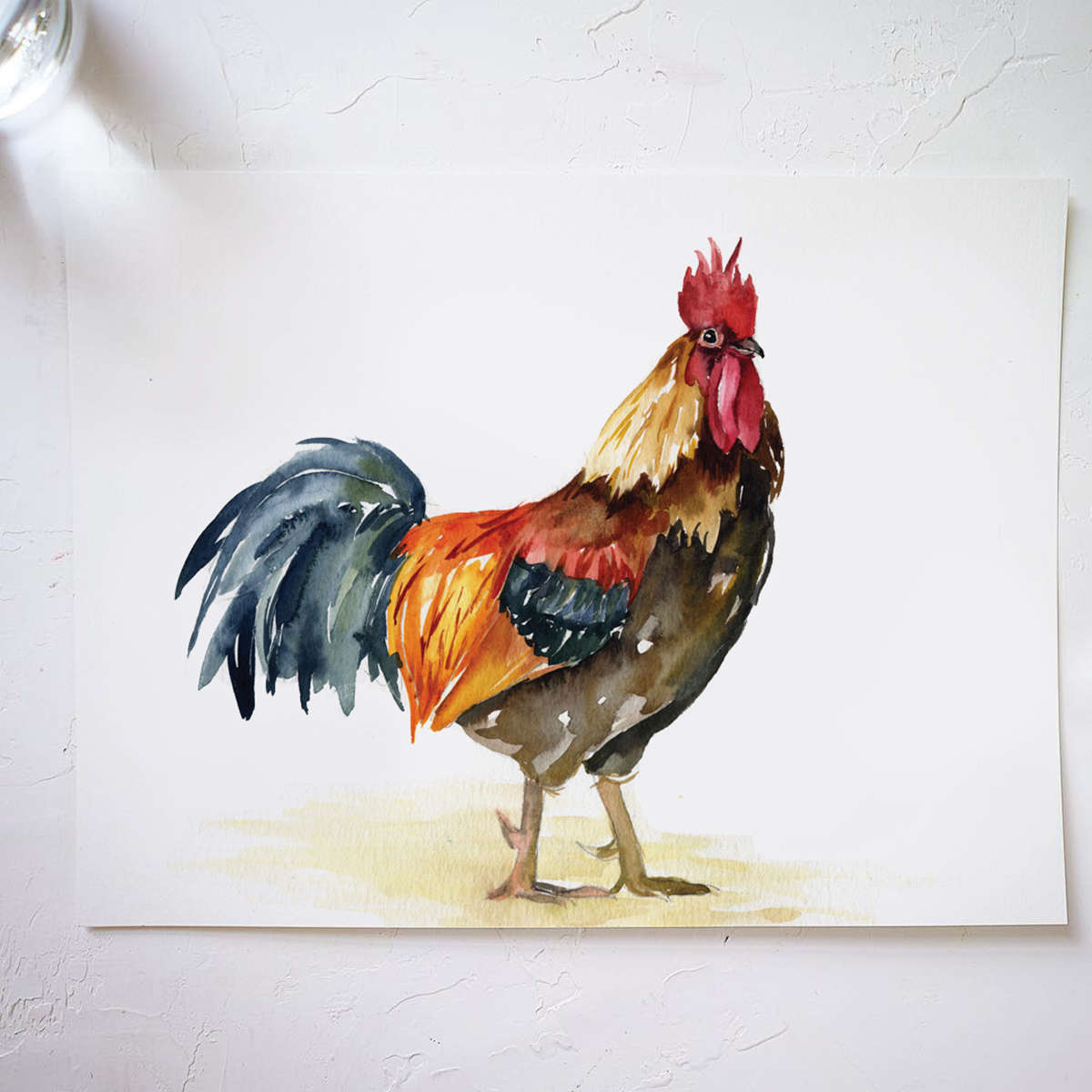 Rooster Watercolor Kit Let S Make Art