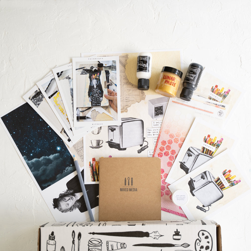 Art Journaling Monthly Subscription Box