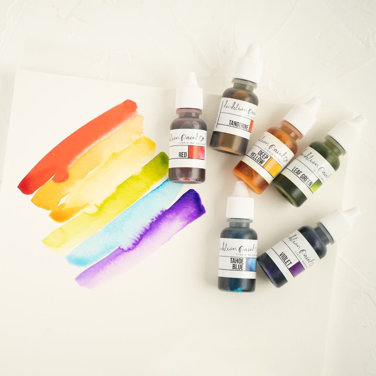 Dandelion Paint Co. 15ml Plastic Watercolor Paint Bottle– Let's Make Art