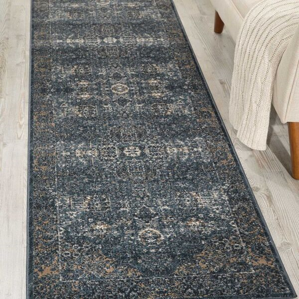 Nourison Ki25 Malta MAi01 Navy Rug - Rugs Done Right