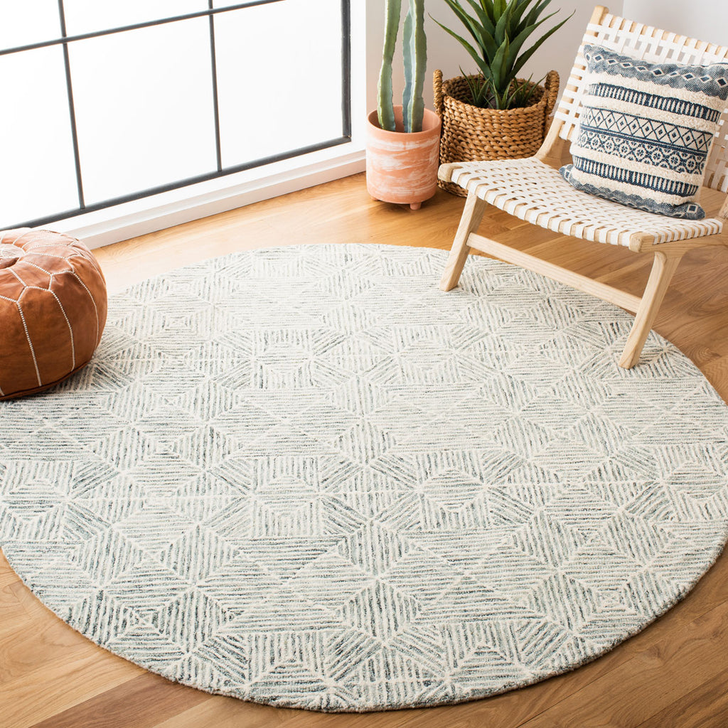 Safavieh Clearance Abstract ABT763Y Light Green Rug – Rugs Done Right