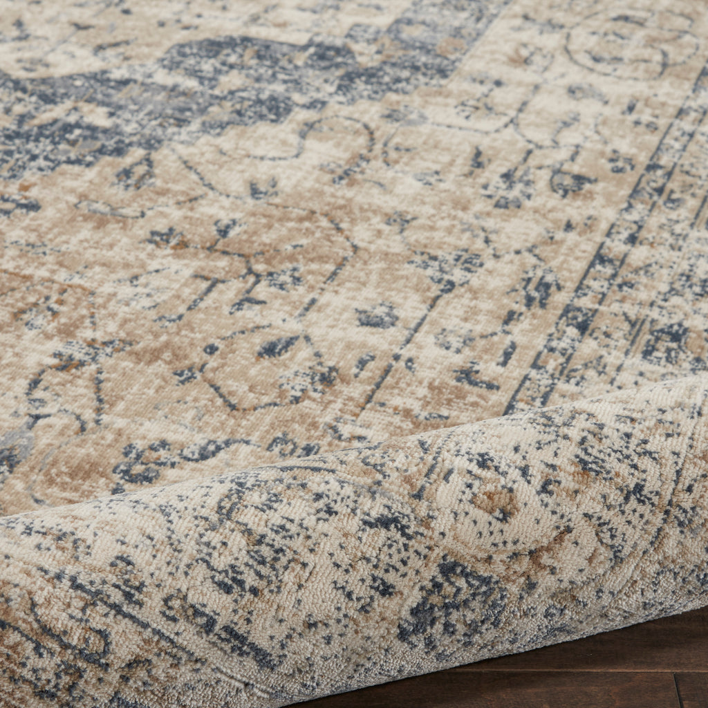 Nourison Malta MAI11 Ivory/Blue Rug - Rugs Done Right