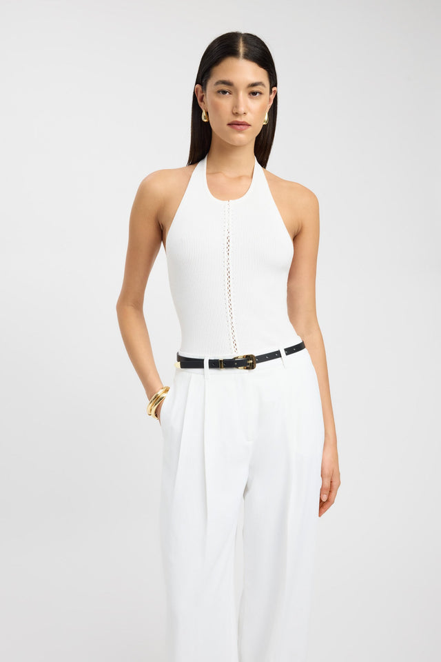 Lola Lace Up Halter Top