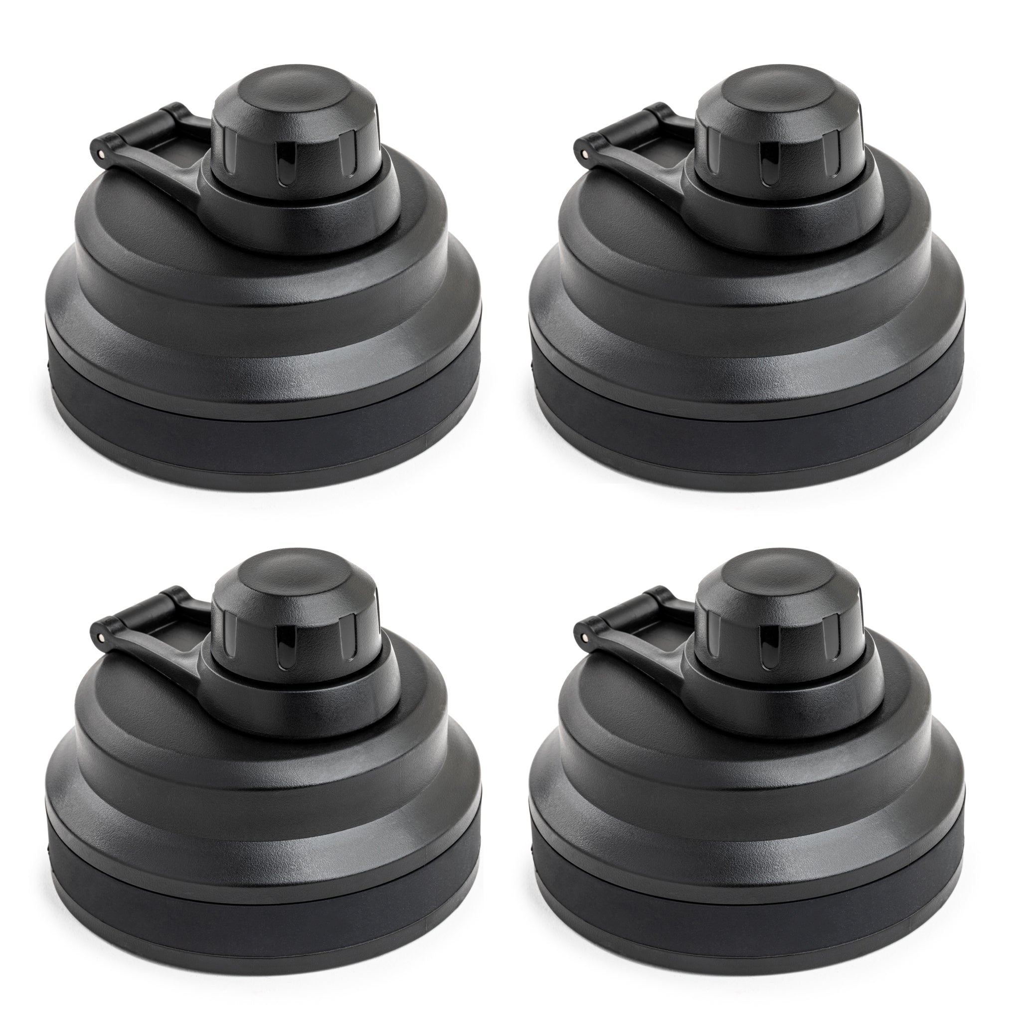 Set Of 4 Titan Bottle Collection Replacement Lids