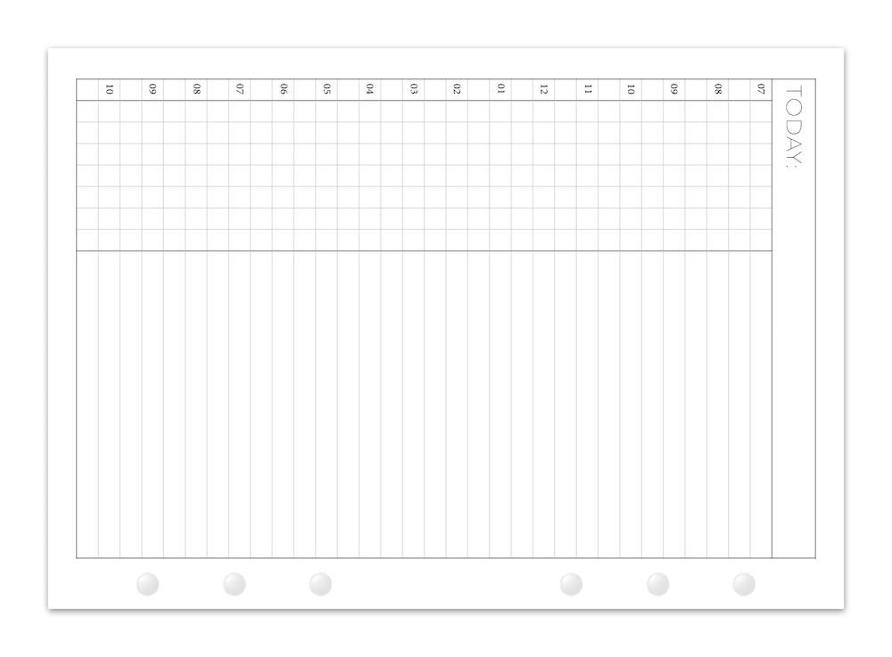 2024 Monthly Planner Calendar Refills for A5 Size Planners, Fits kikiki.K,  Filofax, Louis Vuitton GM, Day Designer, Carpe Diem (Love)
