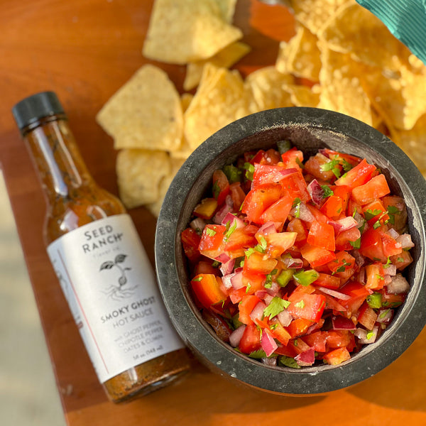 pico de gallo recipe with smoked jalapeño chipotle hot sauce