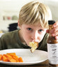 Child eating umami everyday sauce mild