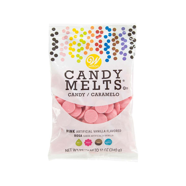 WILTON Candy Melts - Pink  (340g)