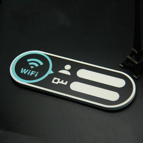 Free Wifi Sign Network Signs Wall Sticker