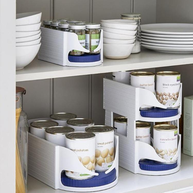 Rotating Kitchen Storage Shelf Taodeco