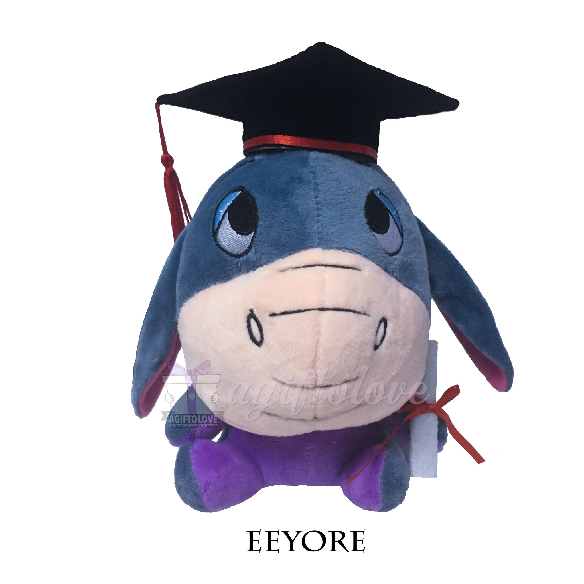 eeyore graduation plush