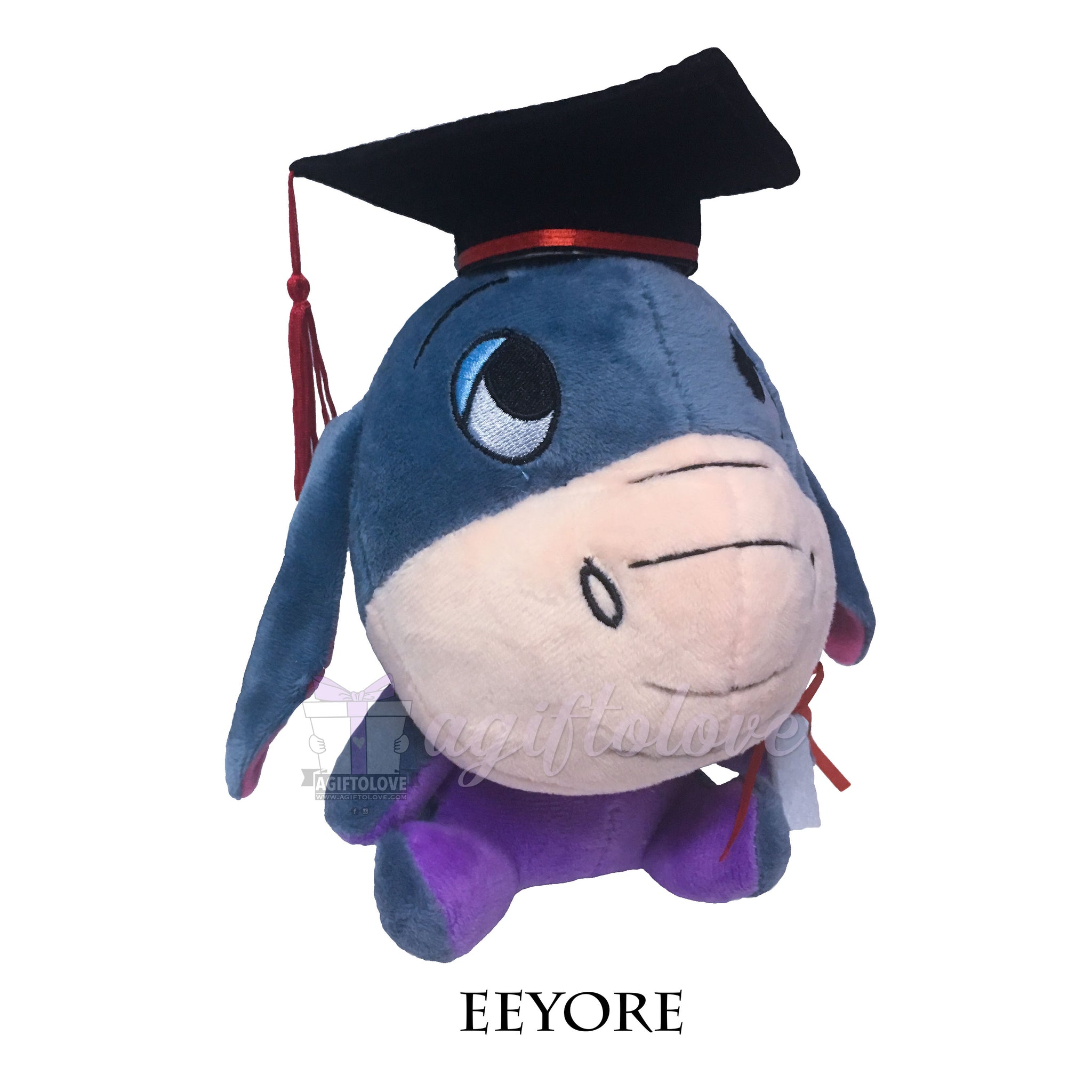 eeyore graduation plush