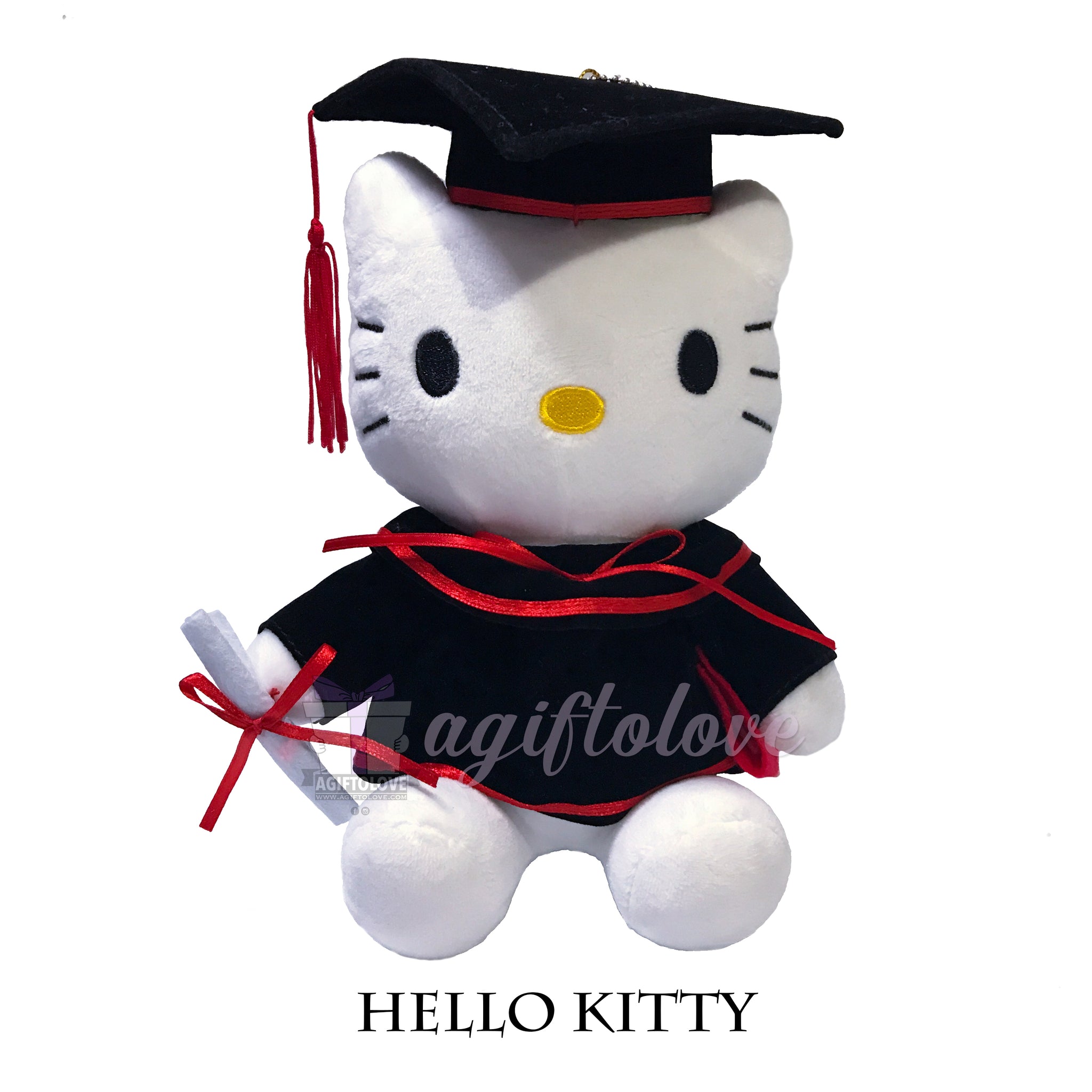 hello kitty graduation doll