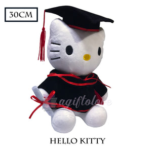 hello kitty graduation plush