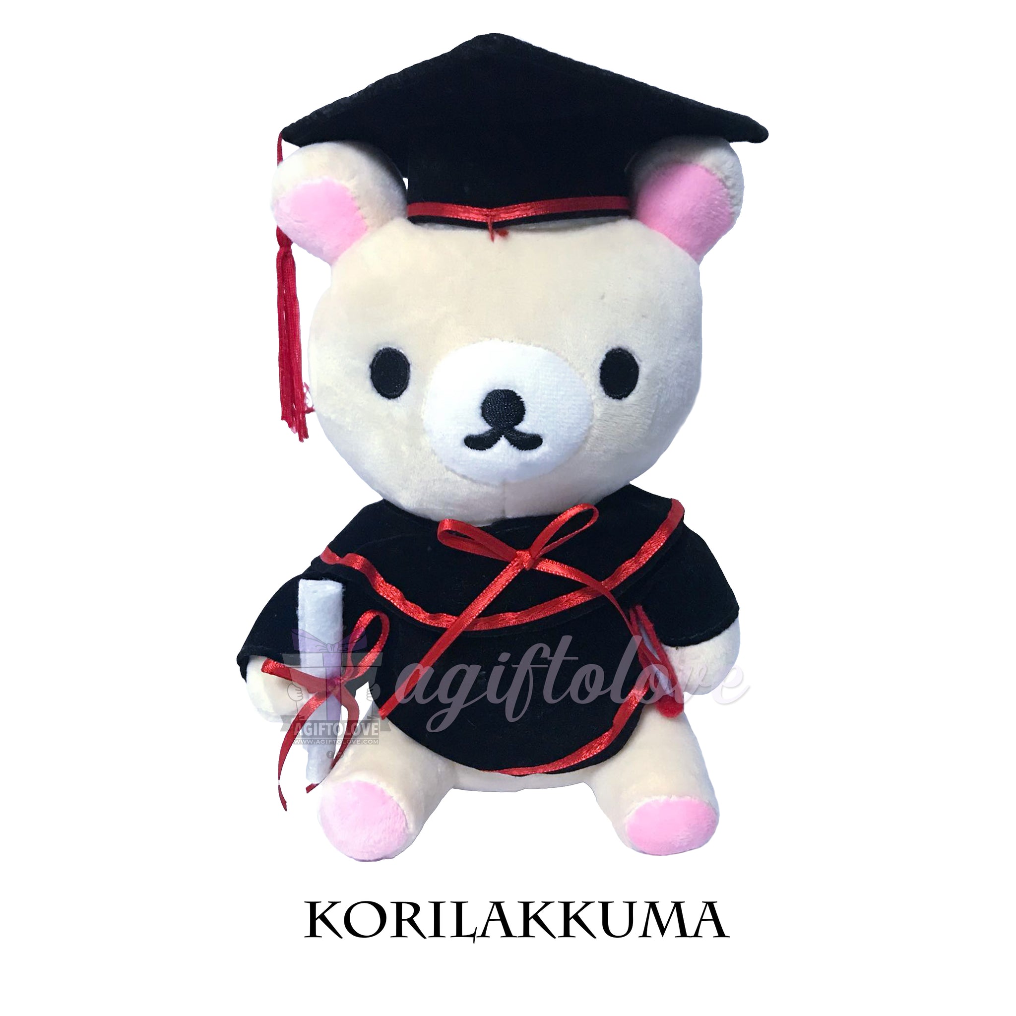 rilakkuma graduation plush