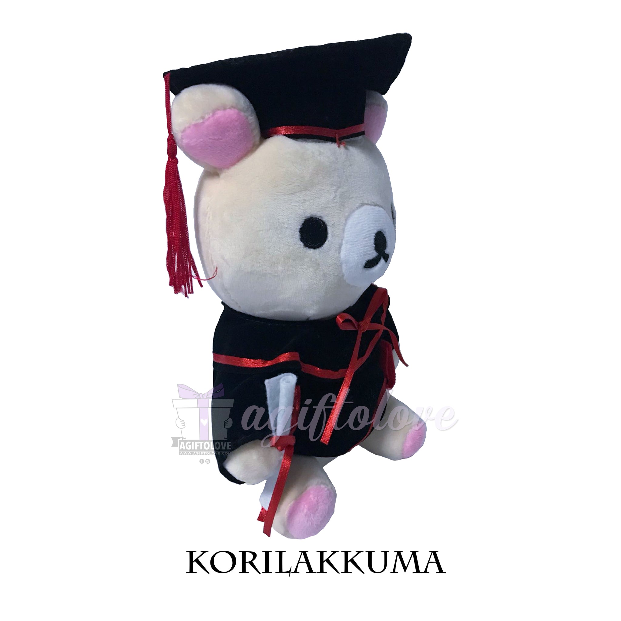 rilakkuma graduation plush