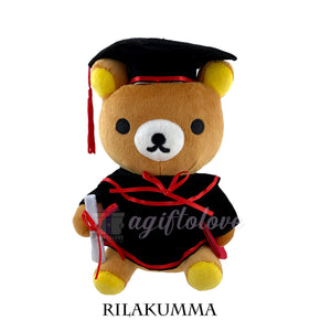 rilakkuma graduation bear