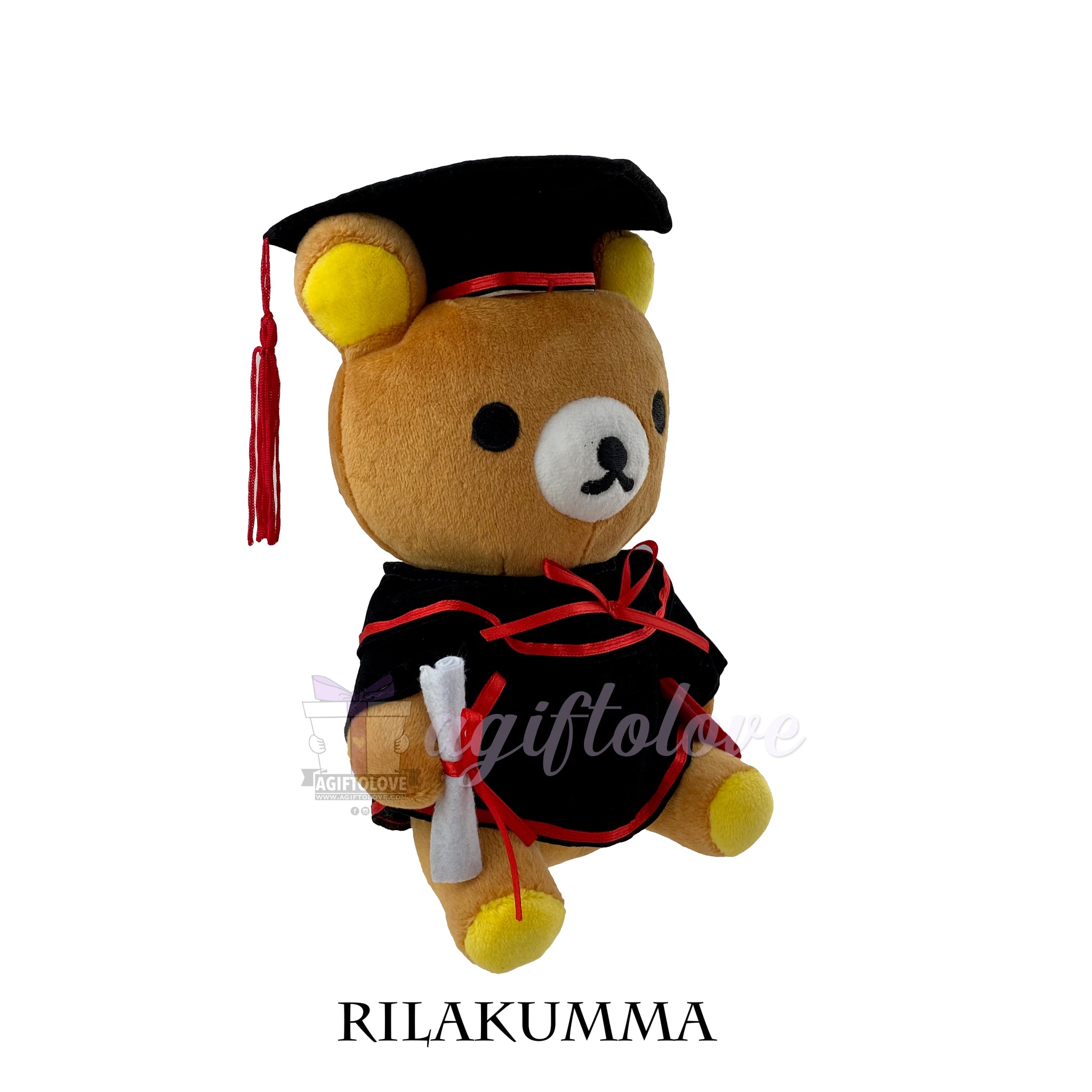 rilakkuma graduation plush