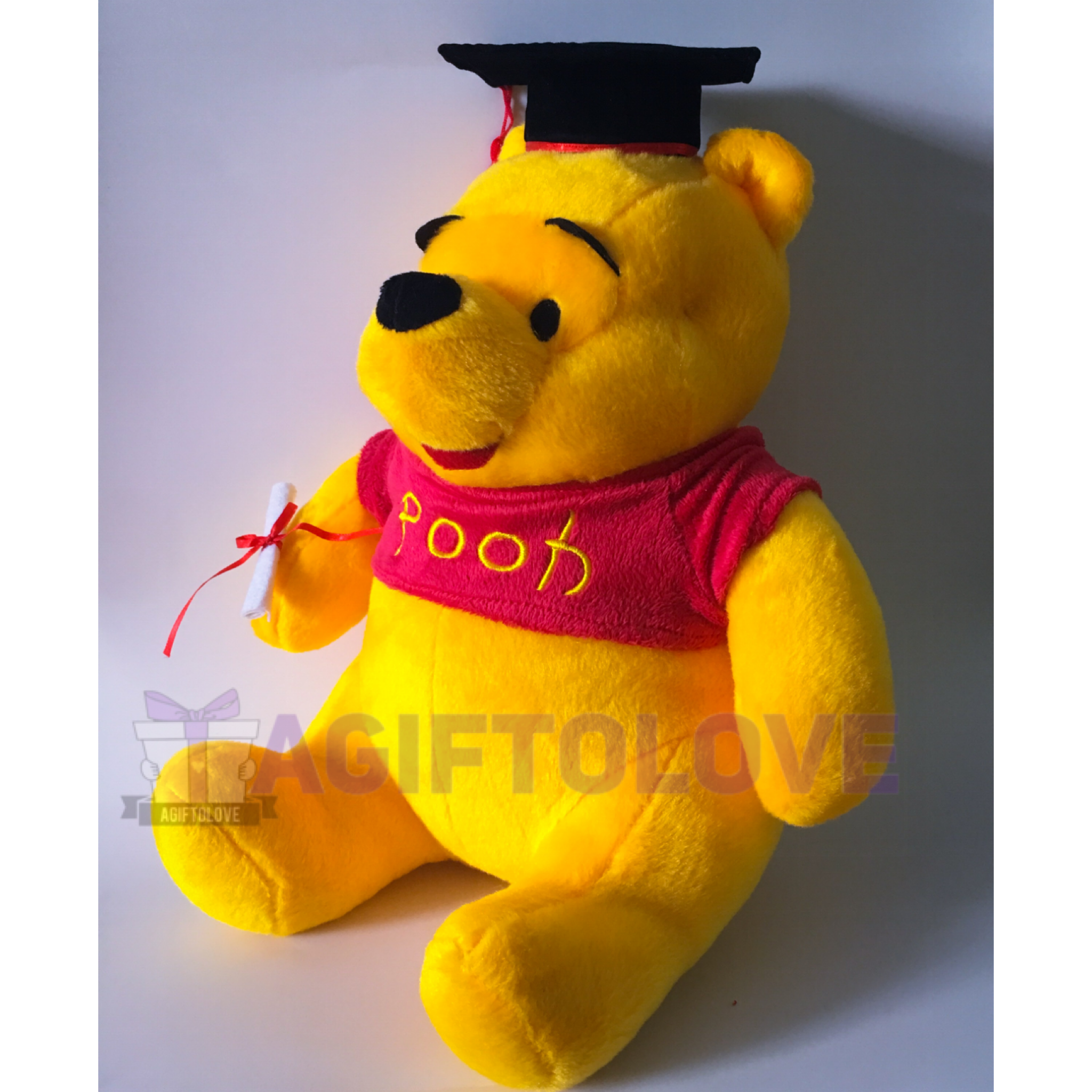 winnie the pooh graduation bear