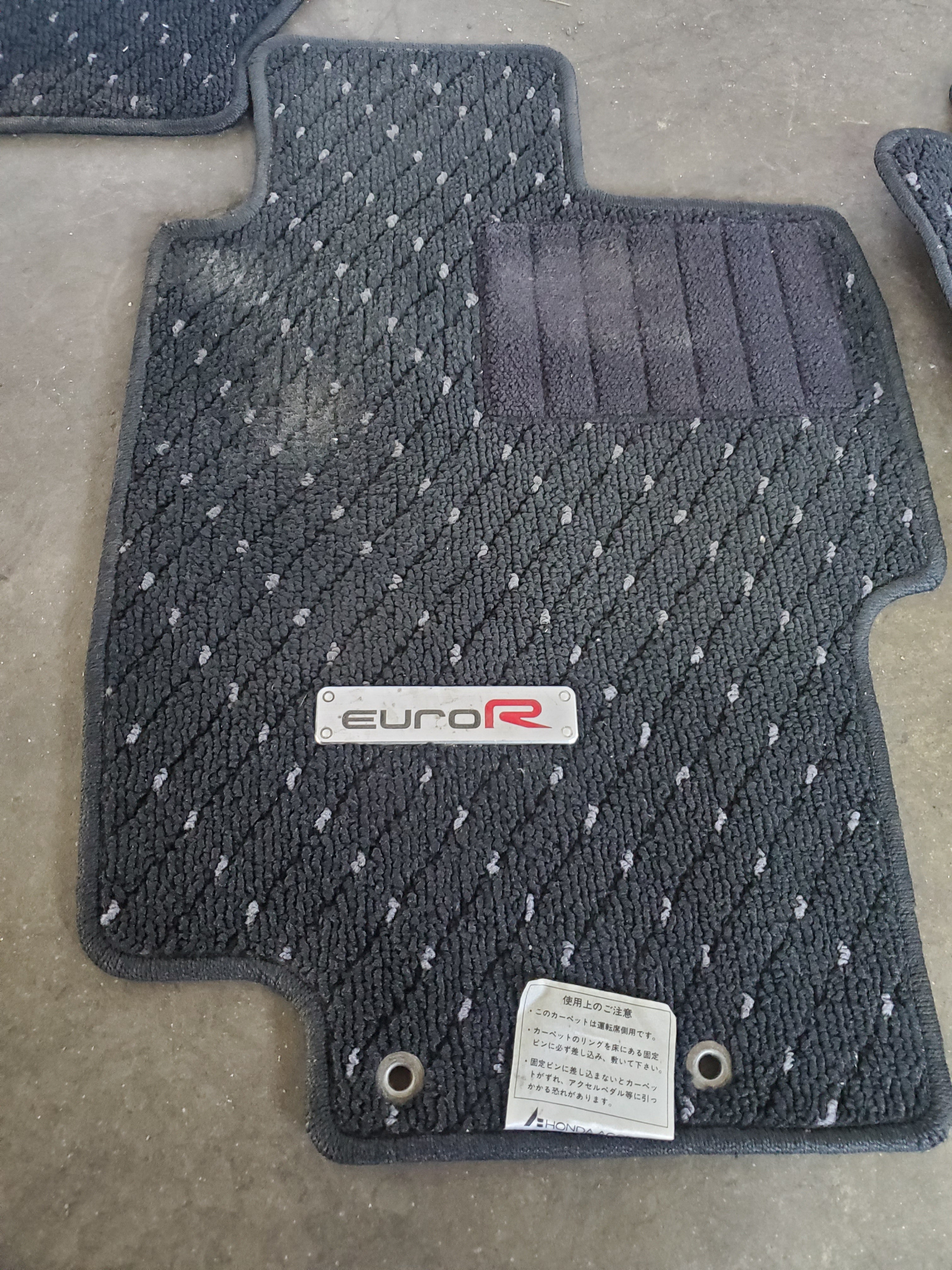 Jdm 2004 2008 Honda Accord Acura Tsx Cl7 Cl9 Floor Mats Euro R Rhd