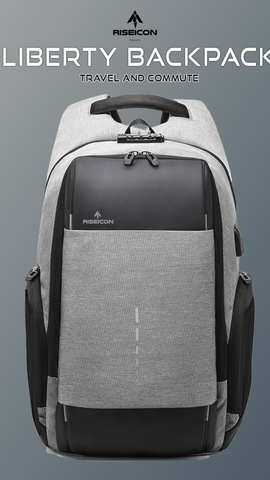 Liberty 1 Riseicon Anti theft premium luxury travel backpack