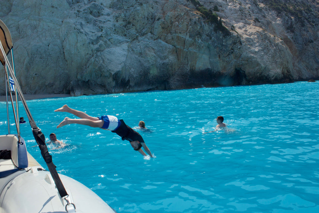 Egremni | Egremni Beach Earthquake | Egremni Beach Stairs - Dream Tours Lefkada