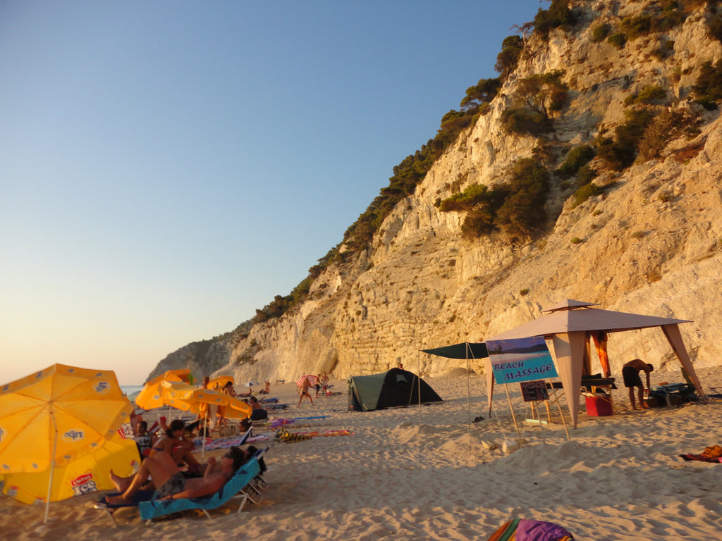 Egremni | Egremni Beach Earthquake | Egremni Beach Stairs - Dream Tours Lefkada