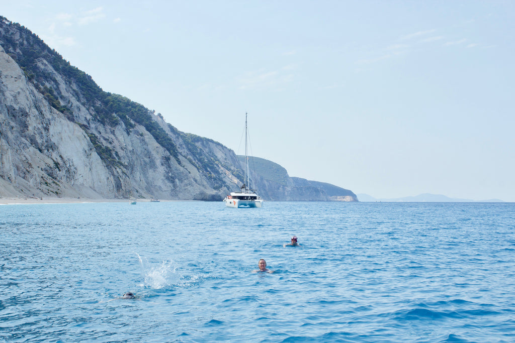 Egremni | Egremni Beach Earthquake | Egremni Beach Stairs - Dream Tours Lefkada