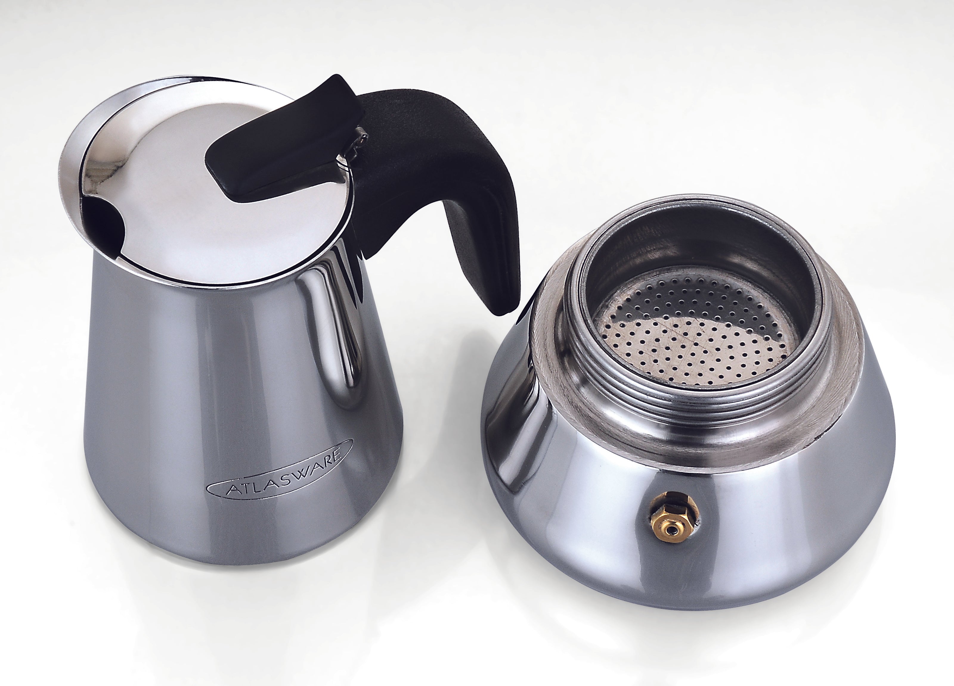 stainless steel coffee maker no plastic