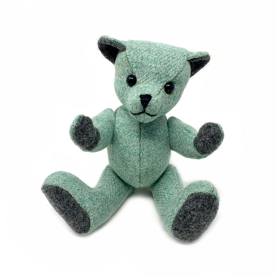 mint green teddy bear