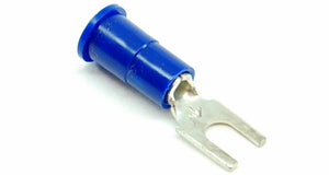 16-14 gauge #6 narrow spade terminal, blue