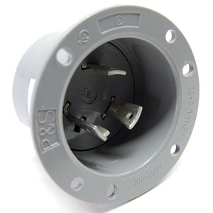 NEMA L6-30 (250VAC, 15A) twist lock electrical male receptacle